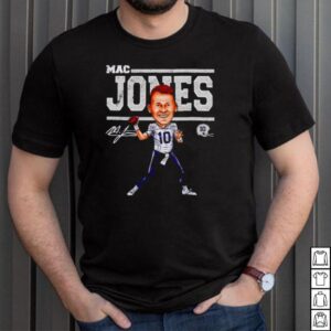 New England Football Mac Jones Cartoon shirt