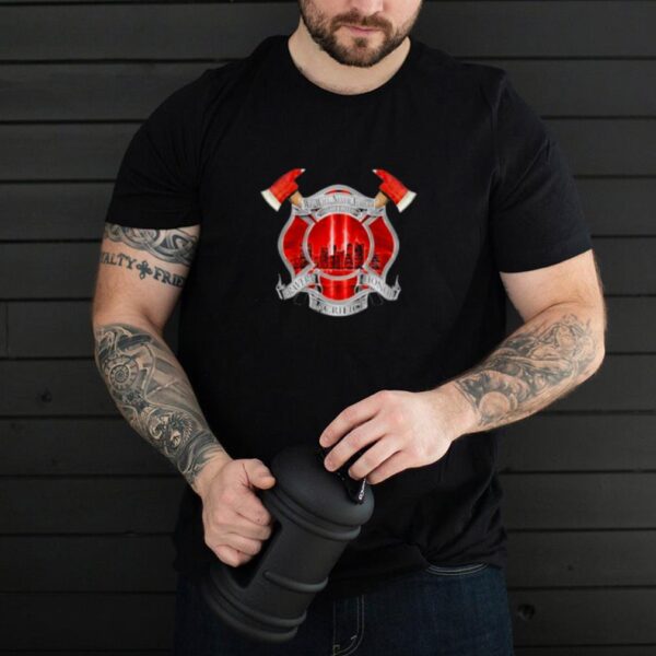 Nice we Will Never Forget 9 11 Memorial Firefighter 20th anniversary Shirt