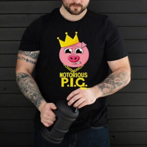 Notorious Pig Farm Pun Old School Rap Hip Hop T shirt