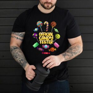 Official Candy Tester Lollipop Halloween Sweets shirt