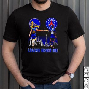 Paris Curry and Messi legend never die shirt