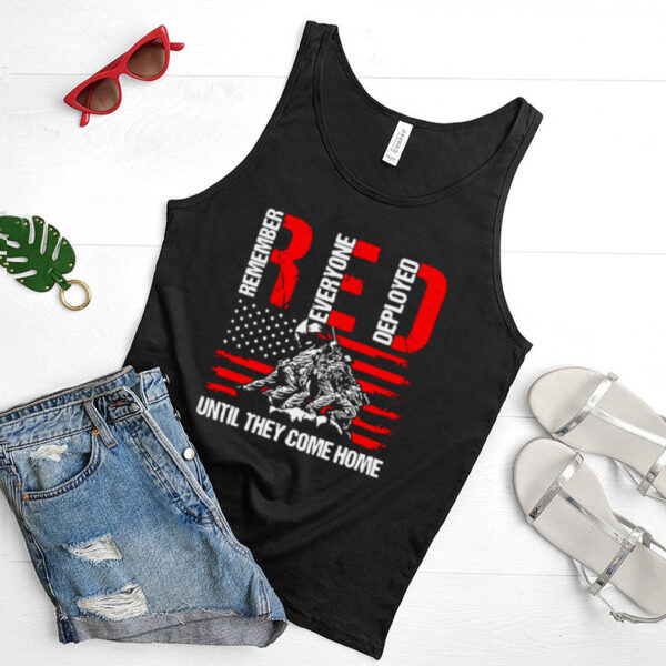 Red Friday Remember Everyone Deployed Best Us Flag Military T hoodie, tank top, sweater and long sleeve