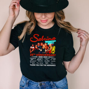 Sabrina The Teenage Witch 25th anniversary 1996 2021 signatures shirt