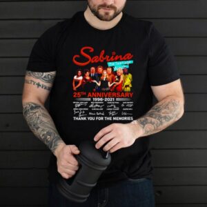 Sabrina The Teenage Witch 25th anniversary 1996 2021 signatures shirt