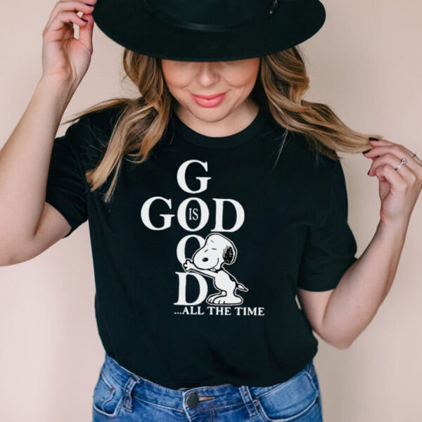 Snoopy God Is Good All The Time T hoodie, sweater, longsleeve, shirt v-neck, t-shirt (1)