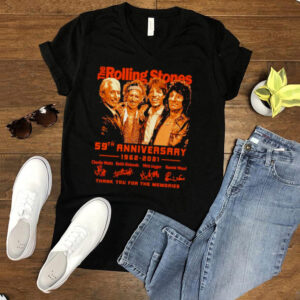 The Rolling Stones 59th anniversary 1962 2021 signatures hoodie, sweater, longsleeve, shirt v-neck, t-shirt