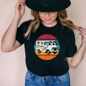 Truck Driver Pastel Hipster Retro Kawaii Ice Cream Truck T Shirt