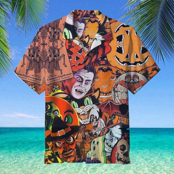 Vampire Halloween Hawaiian Shirt