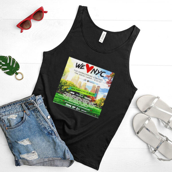 We Love Nyc New York city is back shirt