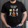 Pinhead Jason Voorhees Jack Skeleton and Pumpkin Halloween hoodie, sweater, longsleeve, shirt v-neck, t-shirt