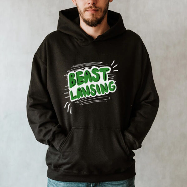 Beast lansing cropped hoodie, sweater, longsleeve, shirt v-neck, t-shirt