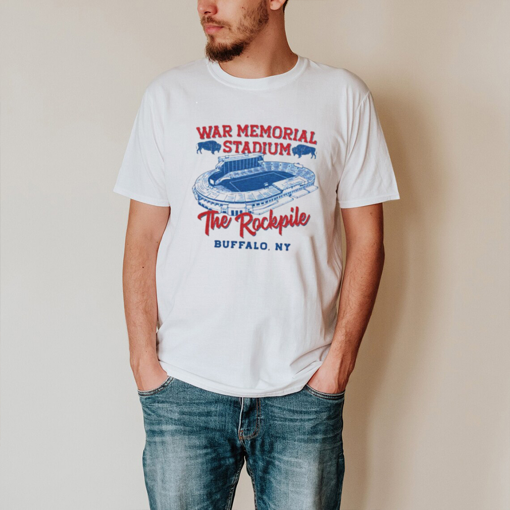 Buffalo War Memorial Stadium The Rockpile Shirt Buffalo war memorial stadium the rockpile shirt