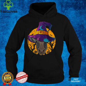 Cow Witch Funny Halloween Costume Farmer Creepy Moon T Shirt 3 Cow Witch Funny Halloween Costume Farmer Creepy Moon T Shirt