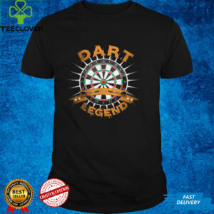Dart legend dartboard with darts T Shirt