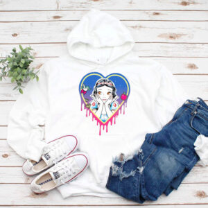 Disney Princess Snow White Pretty Heart Drips T hoodie, sweater, longsleeve, shirt v-neck, t-shirt