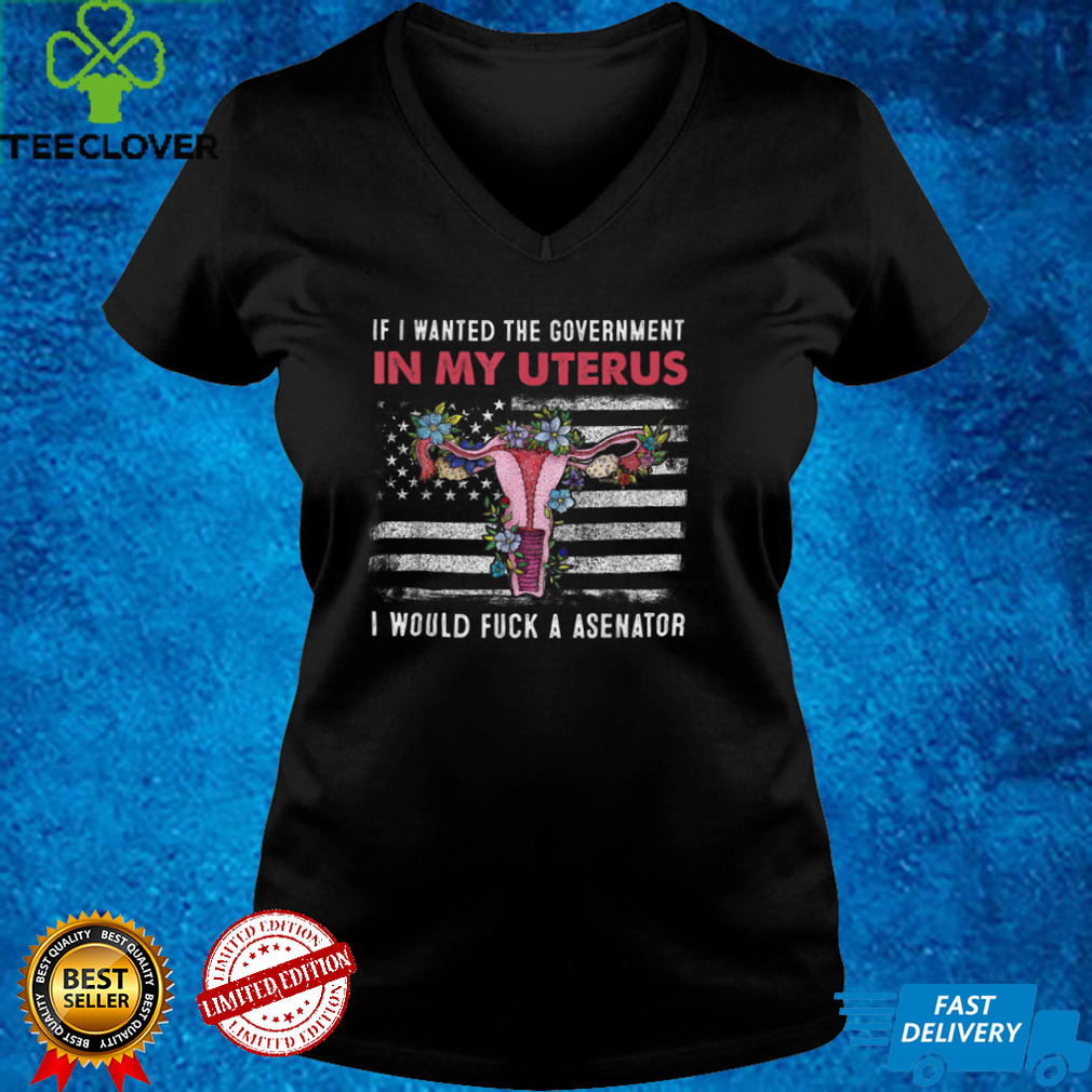 Funny If I Wanted The Government In My Uterus Women protect T Shirt