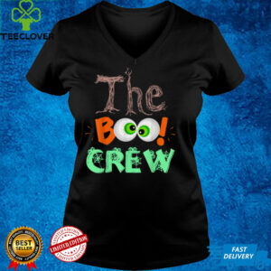 Halloween Boo Crew Men Women Kids Funny Friends Girls Boys T Shirt