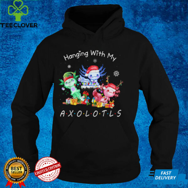 Hanging with my Axolotls Funny Christmas Pajamas Family Xmas T Shirt