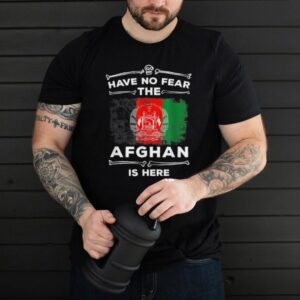 Have No Fear The Afghan Is Here Halloween Afghanistan Flag shirt