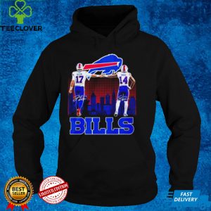 Josh Allen and Stefon Diggs Buffalo Bills signatures shirt