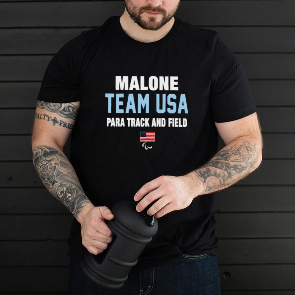 Malone team USA Para track and field shirt