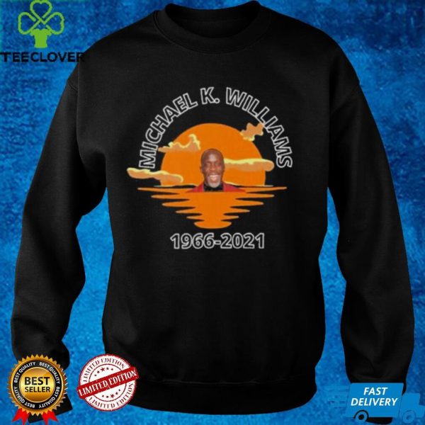 Michael K. Williams 1966 2021 essentiel sunset shirt