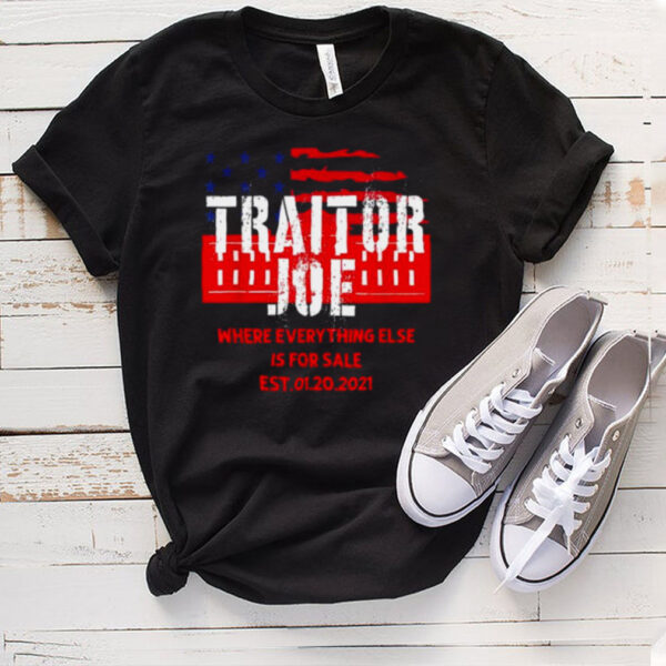 Traitor Joes Sleepy Joe Anti Biden Tee Shirt