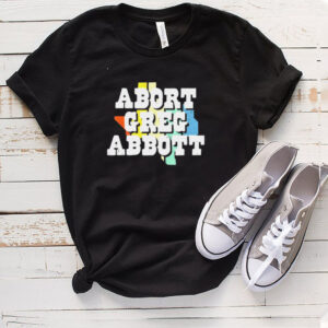 Vintage Abort Greg Abbott Texas Flag Shirt