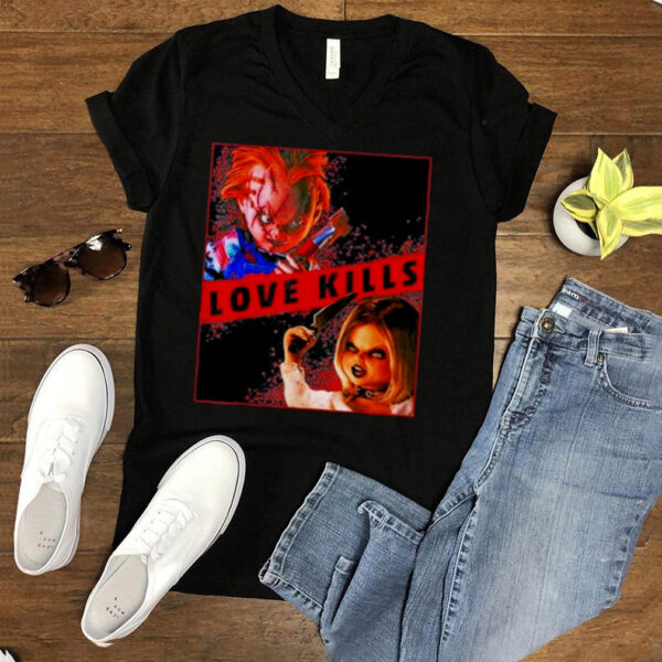 childs Play Chucky And Tiffany Love Kills shirt