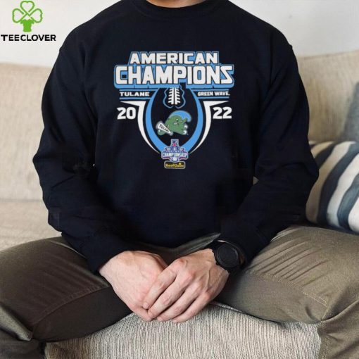 2022 AAC Football Conference Champions Tulane Green Wave hoodie, sweater, longsleeve, shirt v-neck, t-shirt