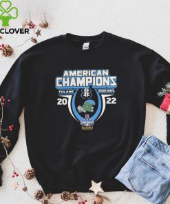 2022 AAC Football Conference Champions Tulane Green Wave hoodie, sweater, longsleeve, shirt v-neck, t-shirt