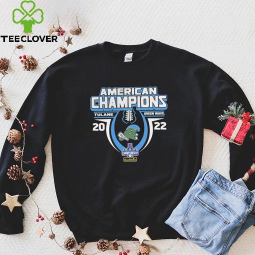 2022 AAC Football Conference Champions Tulane Green Wave hoodie, sweater, longsleeve, shirt v-neck, t-shirt