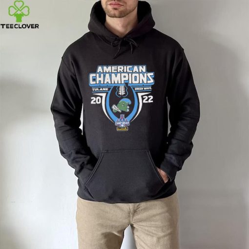 2022 AAC Football Conference Champions Tulane Green Wave hoodie, sweater, longsleeve, shirt v-neck, t-shirt