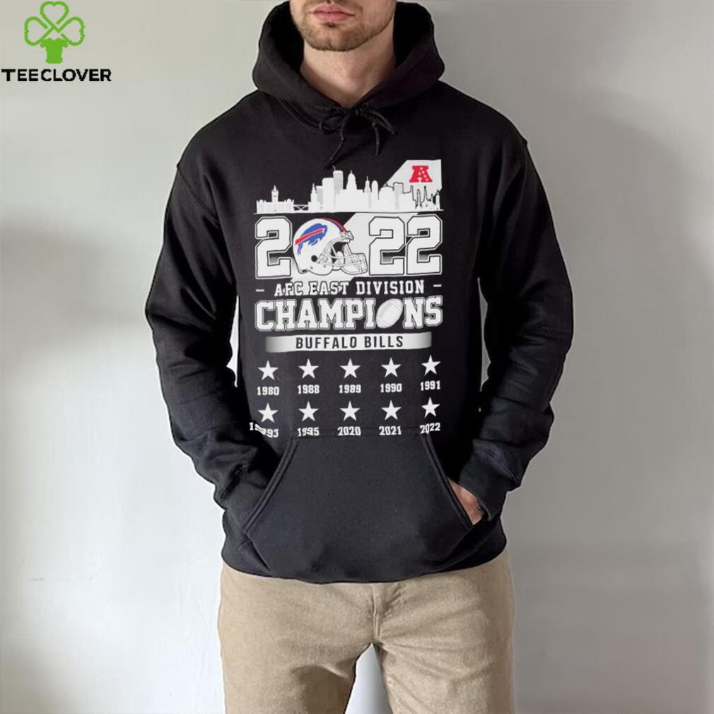 Official buffalo Bills AFC East Champions 2022 Run The East Bills Mafia  Shirt, hoodie, sweater, long sleeve and tank top