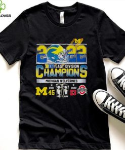 2022 Big Ten East Division Champions Michigan Wolverines 45 23 Ohio Shirt