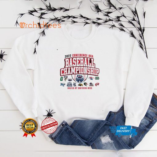 2022 Conference USA Baseball Championship Hosted by Southern Miss hoodie, sweater, longsleeve, shirt v-neck, t-shirt