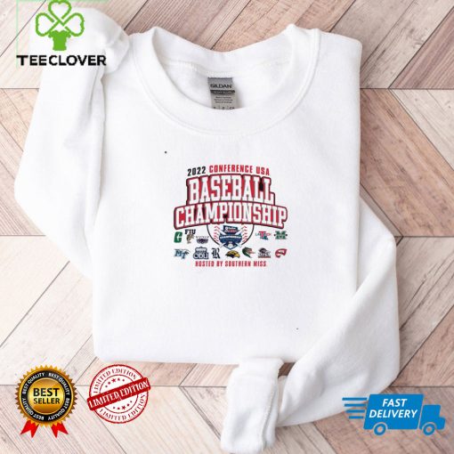 2022 Conference USA Baseball Championship Hosted by Southern Miss hoodie, sweater, longsleeve, shirt v-neck, t-shirt