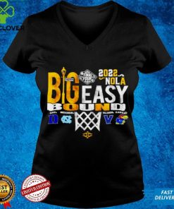 2022 Final Four Carolina Blue 84 Soft Big Easy Bound shirt