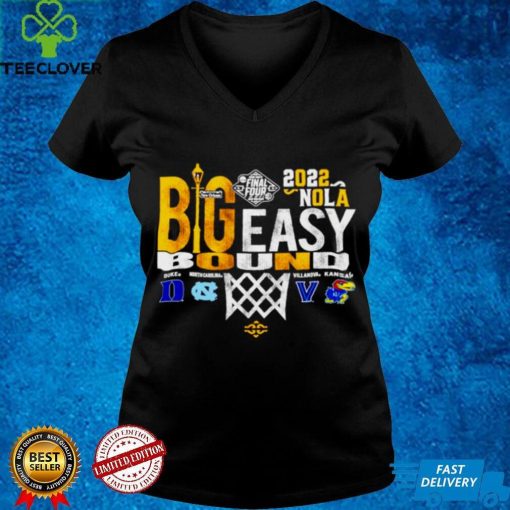 2022 Final Four Carolina Blue 84 Soft Big Easy Bound shirt