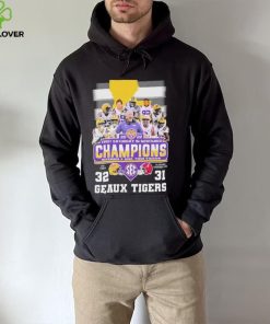 2022 First Saturday In November Champions Geaux Tigers 32 31 Matchup Shirt