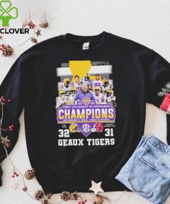 2022 First Saturday In November Champions Geaux Tigers Football Team Shirt