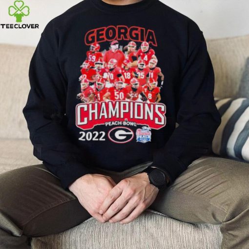 2022 Georgia Bulldogs Champions Peach Bowl football hoodie, sweater, longsleeve, shirt v-neck, t-shirt