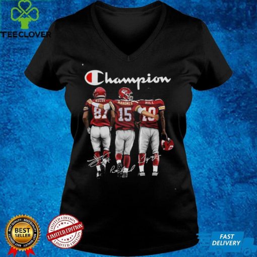 2022 Gift Champion Kansas City Chiefs Mahomes NFL Football Team Shirt