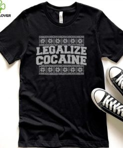 2022 Legalize cocaine tacky Ugly Christmas sweatshirt