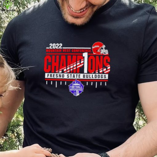 2022 Mountain West conference champions Fresno State Bulldogs shirt