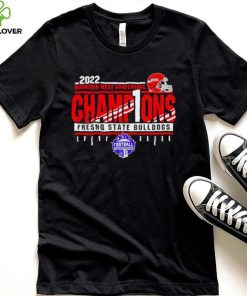 2022 Mountain West conference champions Fresno State Bulldogs shirt
