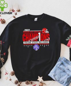 2022 Mountain West conference champions Fresno State Bulldogs shirt