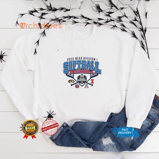 2022 NCAA Division I Softball the road the WCWS regional Missouri hoodie, sweater, longsleeve, shirt v-neck, t-shirt