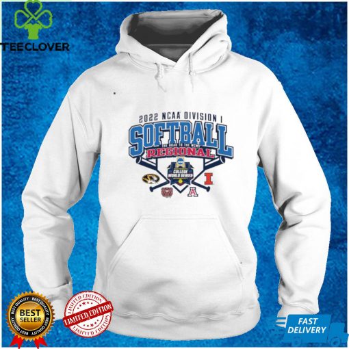 2022 NCAA Division I Softball the road the WCWS regional Missouri hoodie, sweater, longsleeve, shirt v-neck, t-shirt