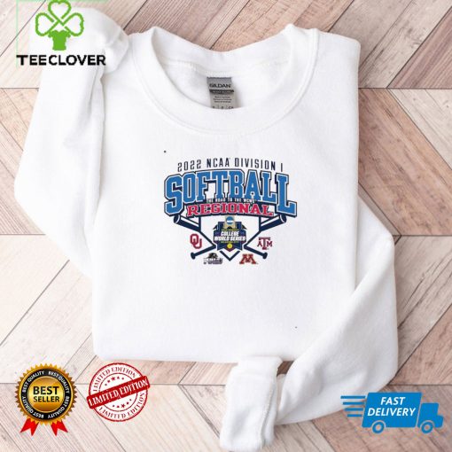 2022 NCAA Division I Softball the road the WCWS regional Oklahoma hoodie, sweater, longsleeve, shirt v-neck, t-shirt